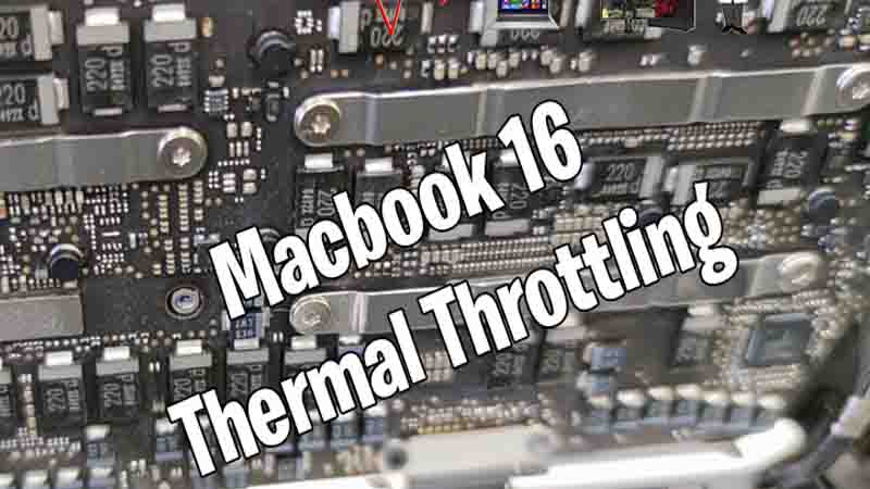 Macbook Pro 16 Thermal Throttling And Overheating Problem